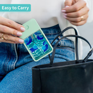 Sublimação Em Branco 30ml Plástico Vazio Perfume Dispenser Fine Mist Spray Perfume Atomizador com Dupla Inserção De Alumínio Imprimível - Product Image 3