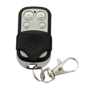 Apriporta Garage universale a 4 pulsanti telecomando 433MHZ Clone fisso per apprendimento codice rotolamento 12V cancello di comunicazione Wireless RF - Product Image 1