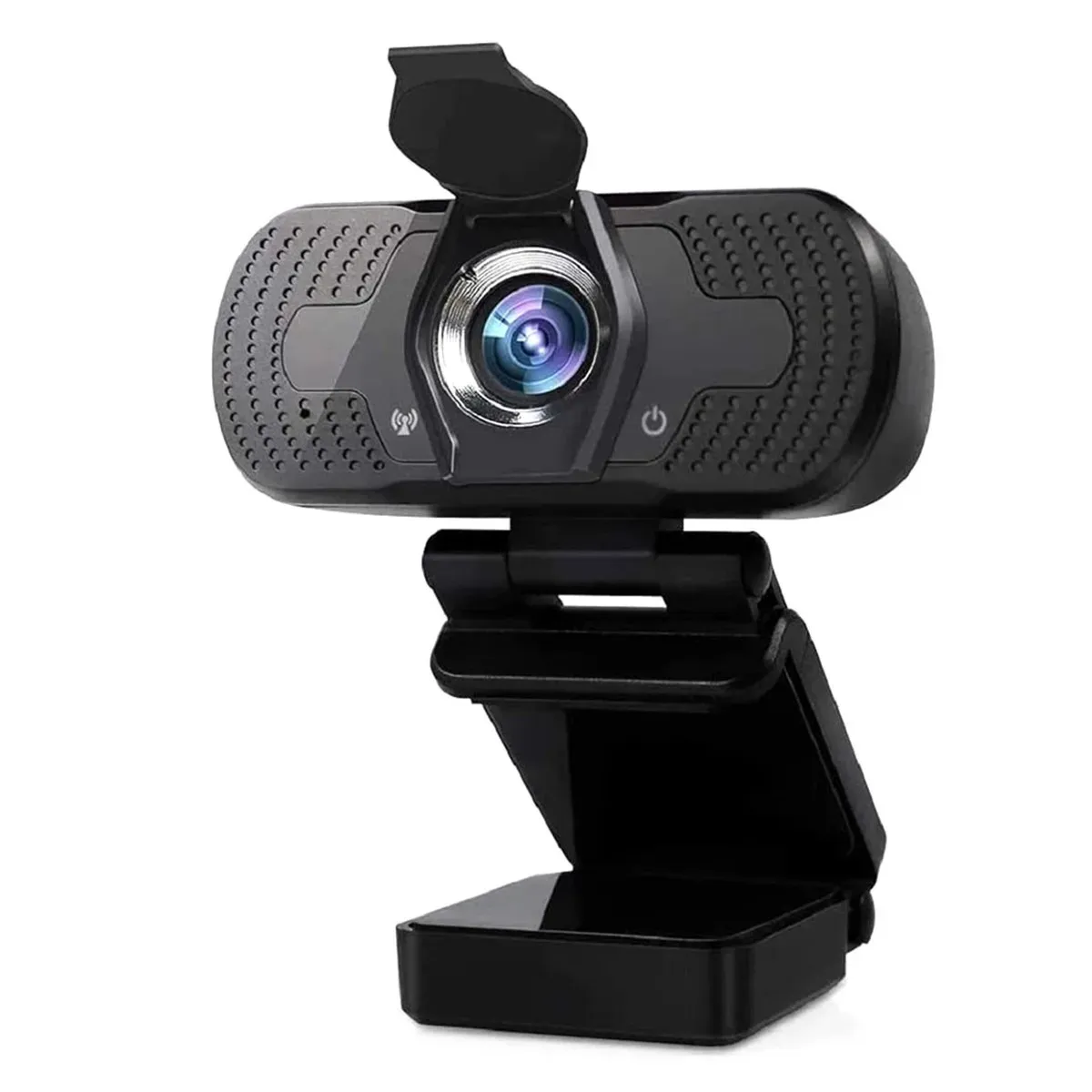 X6 Smart Home Mini Webcam com suporte de microfone estéreo embutido grande angular HD 1080P Plug and Play para lentes de foco automático