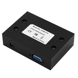 2 De entrada 1 salida VGA interruptor 2 en 1 Plug and play VGA XVGA... SVGA... UXGA y Multisync pantalla interruptor divisor de adaptador