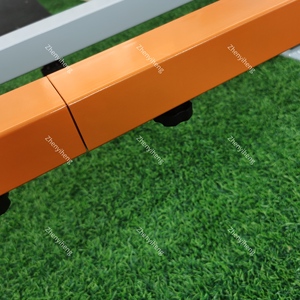 Profesyonel kaykay eğitimi paten rampası için turuncu düz raylı demir kaykay rampası dayanıklı paten rayı - Product Image 6