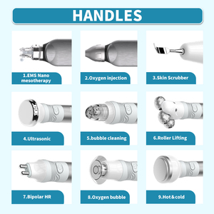 9 in 1 çok fonksiyonlu Hydra dermabrazyon yüz makine cilt nemlendirici ve yüz kaldırma güzellik yüz ekipmanları Salon için - Product Image 4