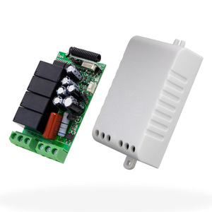 AC 220 V 4 Kanal 433 MHz kabellose Funkfernsteuerung Switch Fernempfänger Modulator Funksender und Empfänger - Product Image 3