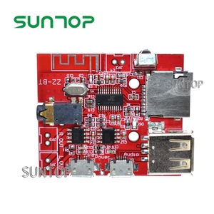 3W <strong>Car</strong> <strong>Bluetooth</strong> 4.1 MP3 WAV Decoding Board Speaker Amplifier Audio Receiver Module Support USB/TF/U-Disk/IR - Product Image 2