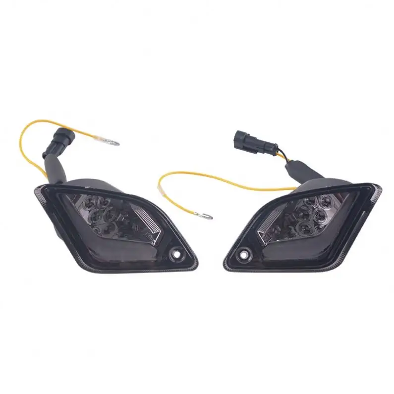 Stable Quality Super Bright Motorcycle Black LED rear turn signal light Indicators for vespa gts 300