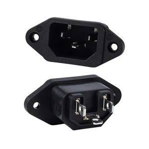 LECI Factory Direct IEC AC Power <strong>Socket</strong> 60320 DC-<strong>12</strong> 15A 250V <strong>Socket</strong> - Product Image 1