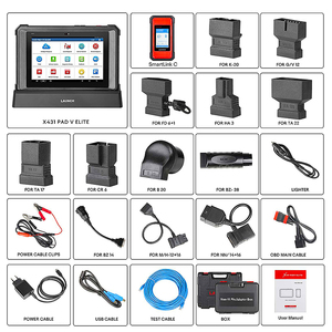 START X-431 PAD V ELITE Smart Link Super Remote B-BOX erweiterung Online-Programmier funktion Neue Topologie karte Nutzfahrzeuge - Product Image 2