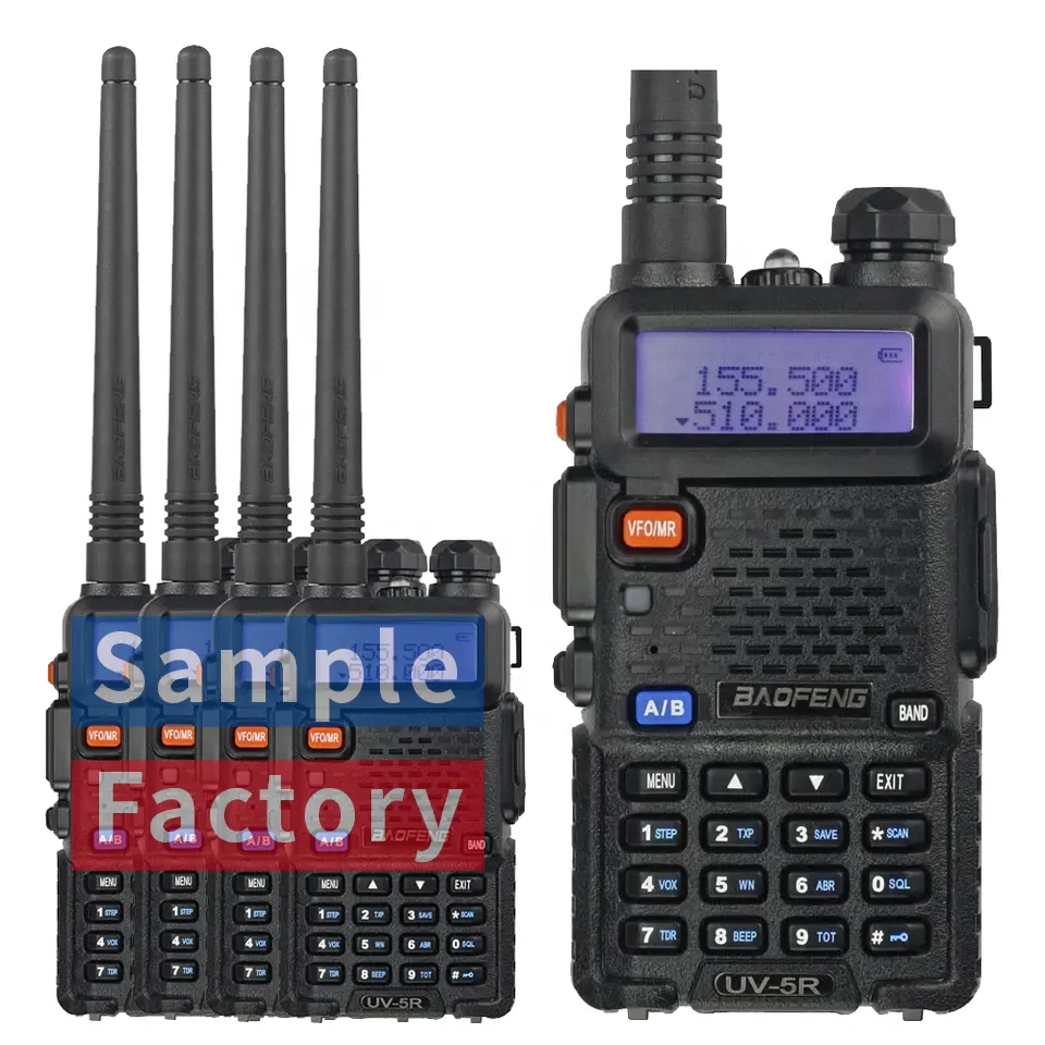 Radio baofeng bf uv5r, walkie talkie komunikasi interkom portabel Dual band radio jarak jauh 8w uv 5r uv-5r dua arah