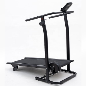 แบบพกพา 3 ใน 1 Mini โค้งด้วยตนเองพับได้วิ่ง Woodway ลู่วิ่งเครื่องยิมพร้อมเอียง - Product Image 4