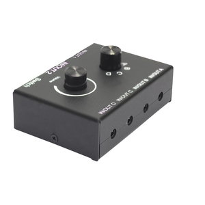 Dual Way 3.5mm Stereo Audio Switcher <strong>Splitter</strong> Bi-directional Stereo Audio <strong>Switch</strong> <strong>Splitter</strong> Box <strong>4</strong> in 2 Out or 2 in <strong>4</strong> Out