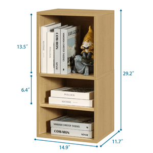Modern <strong>Cube</strong> Bookshelves <strong>Stackable</strong> Small Furniture Wooden DIY <strong>Cube</strong> Storage Organizer