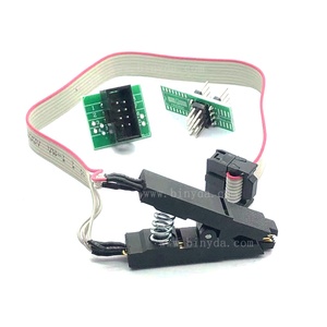 SOIC8 SOP8 FLASH CHIP IC Testclip-Sockel adapter BIOS24 25 93 Programmierer 24C W25Q SOP8 TO DIP8 SPI BIOS FLASH - Product Image 2