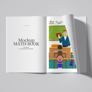 Printing Factory Customized A4 Exercise <strong>Book</strong> School Math Exercise <strong>Book</strong> Printing Service for Schools Educational Institutions