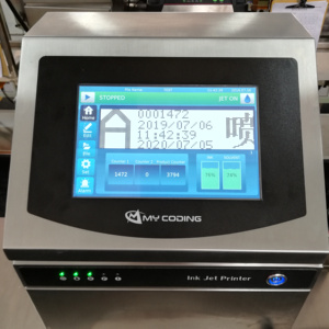 Piccola stampante di caratteri CIJ con linea di produzione stampante a getto d'inchiostro continua macchina da stampa - Product Image 3