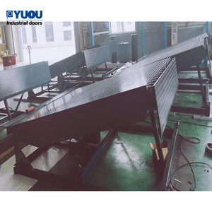 Fixed Boarding Bridge Hydraulic <strong>Unloading</strong> <strong>Platform</strong> Height Adjustment 10 Ton Forklift <strong>Container</strong> Transition Plate - Product Image 2