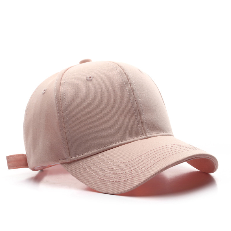 Pink-Structured Baseball Cap