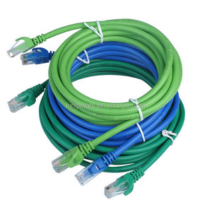 Fabrika özelleştirilmiş 1m 2m 5m 10m Internet Ethernet Rj45 8p8c Utp ağ yama kablosu iletişim Cat6 - Product Image 4