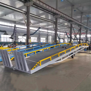 Puente de carga y descarga de contenedores hidráulicos móviles Estante de carga y descarga de contenedores Carga de 10 toneladas Rampa de montacargas - Product Image 2