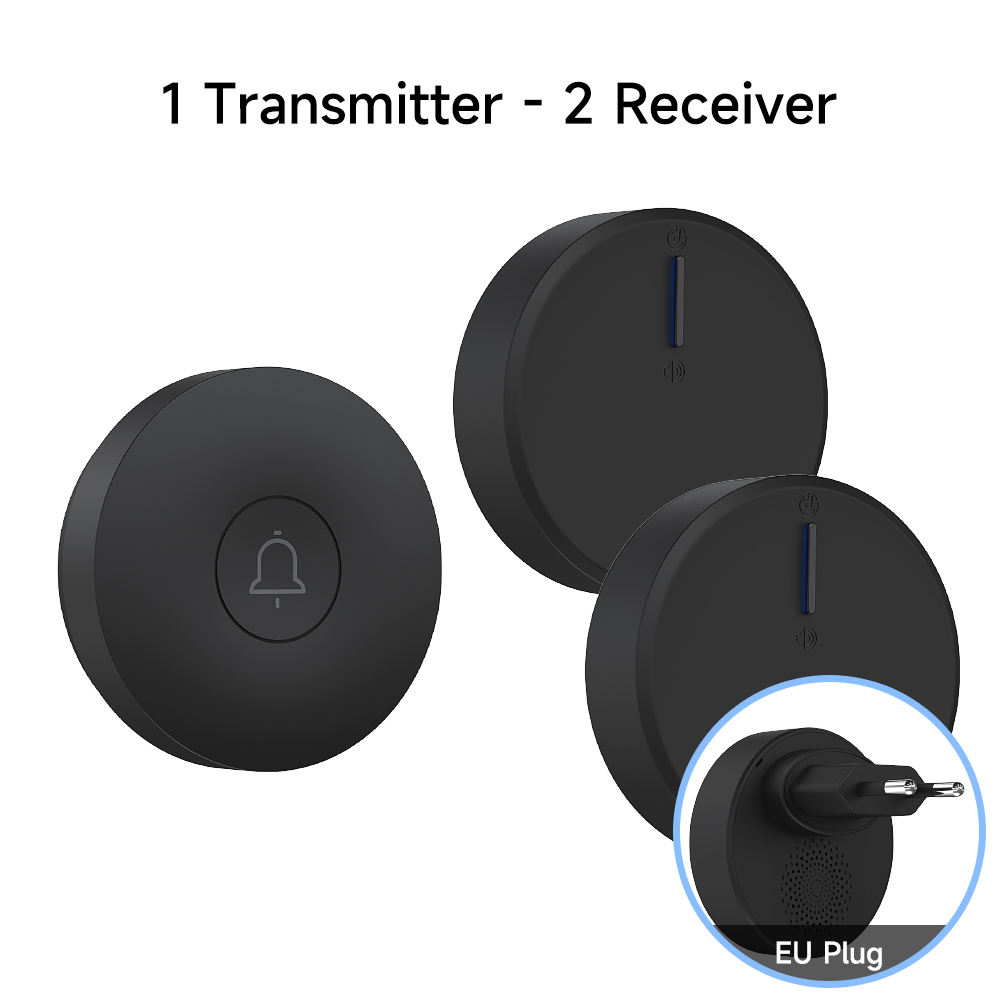 Black 1 Transmitter+2 Receiver EU