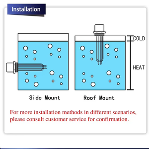 3kw/6kw/9Kw/12KW/15Kw điện công nghiệp ngâm ống nước nóng dây nóng để sưởi ấm chất lỏng hiệu quả - Product Image 4