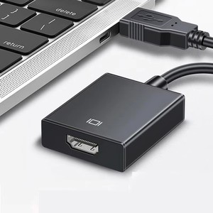Convertidor de adaptador USB3.0 a HD MI compatible con computadora/computadora de escritorio/computadora portátil