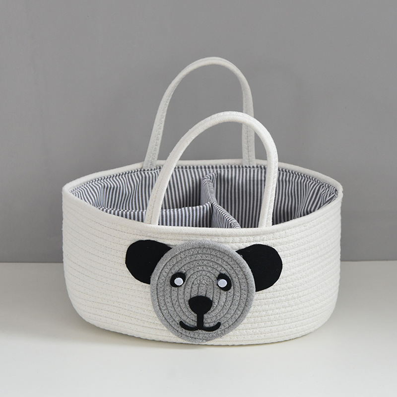 Cara de oso blanco (forro gris)