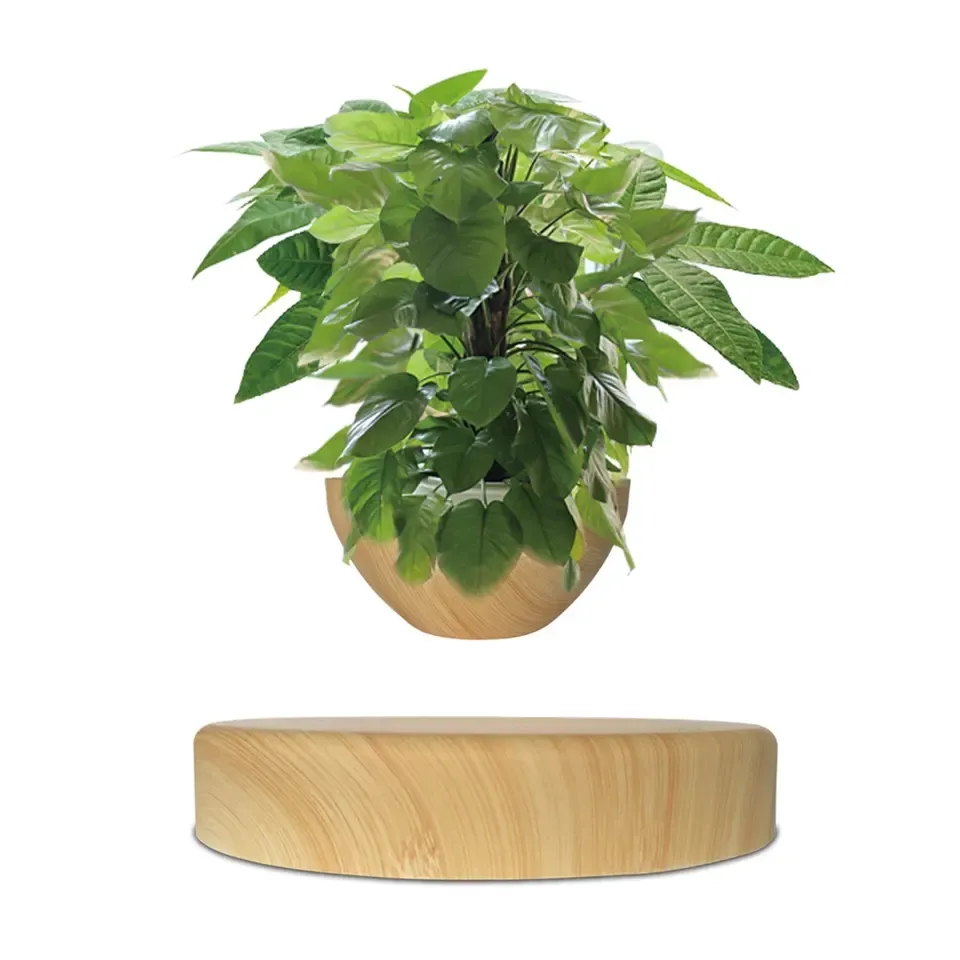 Melhor Presente Magnético Flutuante Vaso De Plantas Levitando Bonsai Pote Criativo Para Mini Planta Magnética Flutuante Dispositivo