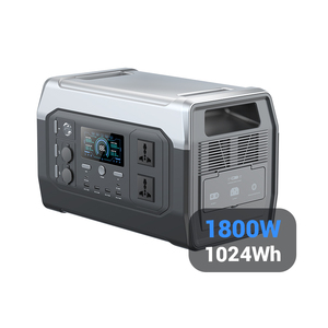 1800W 1024Wh Lifepo4 Support Solar Panel Power <strong>Backup</strong> <strong>Computer</strong> Battery Portable Power Supply Portable Power Station - Product Image 2