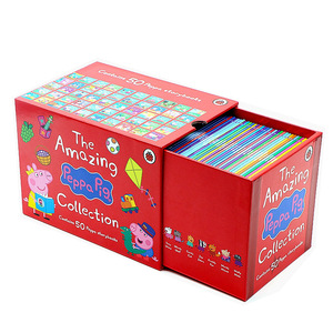 英語ABC言語50pcs子供のための1セットの小さな豚の塗り絵 - Product Image 1