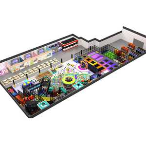 สนามเด็กเล่นในร่มขนาดใหญ่ 1,500 ตร.ม. พร้อมสวนแทรมโพลีนธีมต่างๆ และสไลเดอร์สำหรับเด็กที่น่าตื่นเต้น - Product Image 2