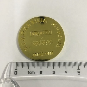 Đồng xu vàng kim loại lưu niệm với thiết kế tùy chỉnh logo của riêng bạn làm bằng hợp kim kẽm làm quà tặng - Product Image 3