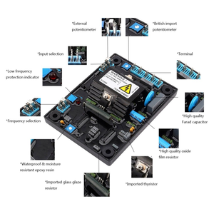 CE certificata AVR per generatore di parti generatore AVR schema del circuito AVR SX460 regolatore di tensione automatico