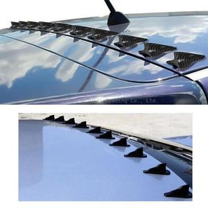 Evrensel araba arka çatı köpekbalığı yüzgeçleri Spoiler kanat kiti X5 E70 Qashqai için J11 Xc60 <span class=keywords><strong>XC90</strong></span> Suzuki Vitara