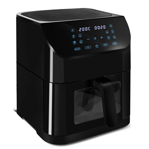 1800W Smart Digital LED Touch Screen Air friggitrice 8L capacità 10 programmi Timer di controllo della temperatura per cibi fritti in olio - Product Image 3