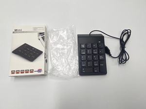 <strong>USB</strong> Wired <strong>Mini</strong> 18-Keys <strong>Numeric</strong> Laptop/Desktop PC Pro <strong>Keyboard</strong> <strong>Keypad</strong> Mechanical Operation for Financial Tasks &amp; Spreadsheet Work - Product Image 6