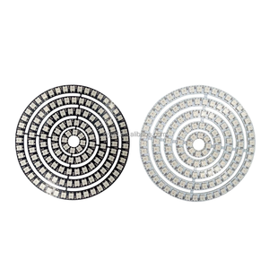 5050 RGBフルカラーエンジェルアイ円形LEDリングライト5V 24 LED内蔵ダイナミックカー装飾ライトストリップ - Product Image 6
