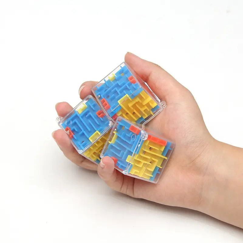 Doolhof Puzzel Doos Geest Puzzels Vrije Tijd Speelgoed Fidget Potlood 3d Kubus Doolhof Puzzel Speelgoed Voor Kinderen