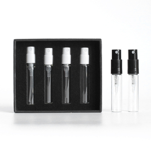 Luxury Wholesale Round 2ml 3ml 5ml <strong>10ml</strong> 20ml Refillable Mini <strong>Empty</strong> Clear Spray Glass Perfume Bottle With <strong>Box</strong> - Product Image 2