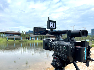 Profesyonel dijital XDCAM kamera Sonys PXW-x280 17x optik Zoom <span class=keywords><strong>3</strong></span> CMOS sensörler kullanılan Video kameralar