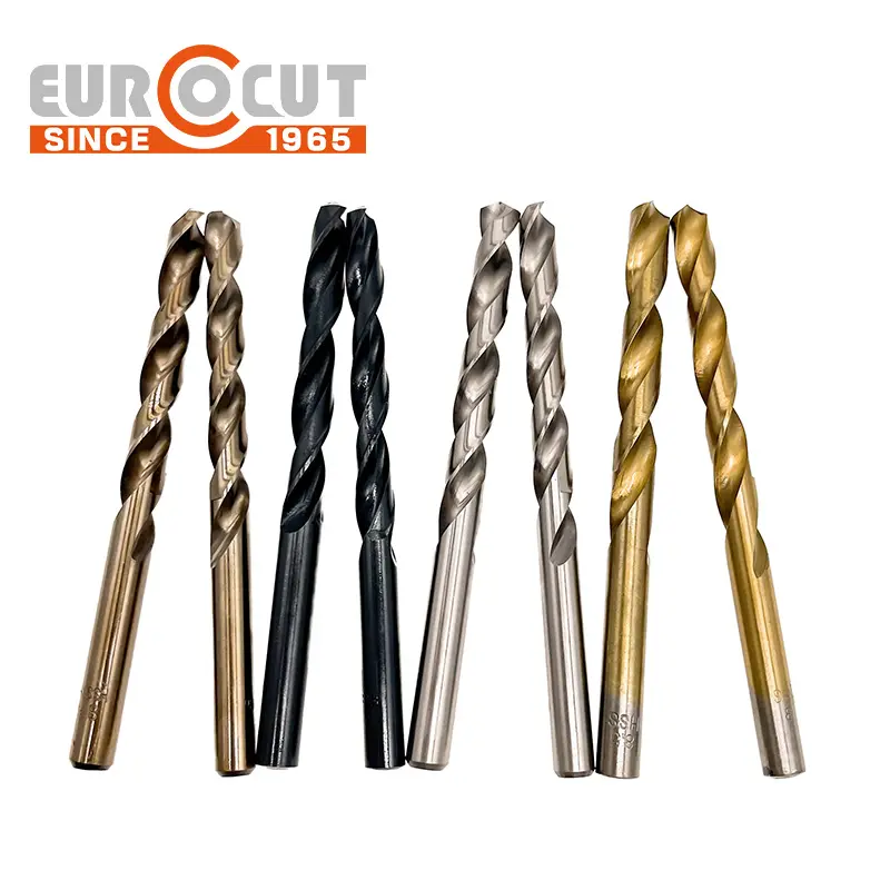 DIN 338 Thẳng Shank Broca Bohrer Cho Thép Không Gỉ Kim Loại Khoan 5% Hss Cobalt 0.8Mm Twist Khoan Bit M35 Tip