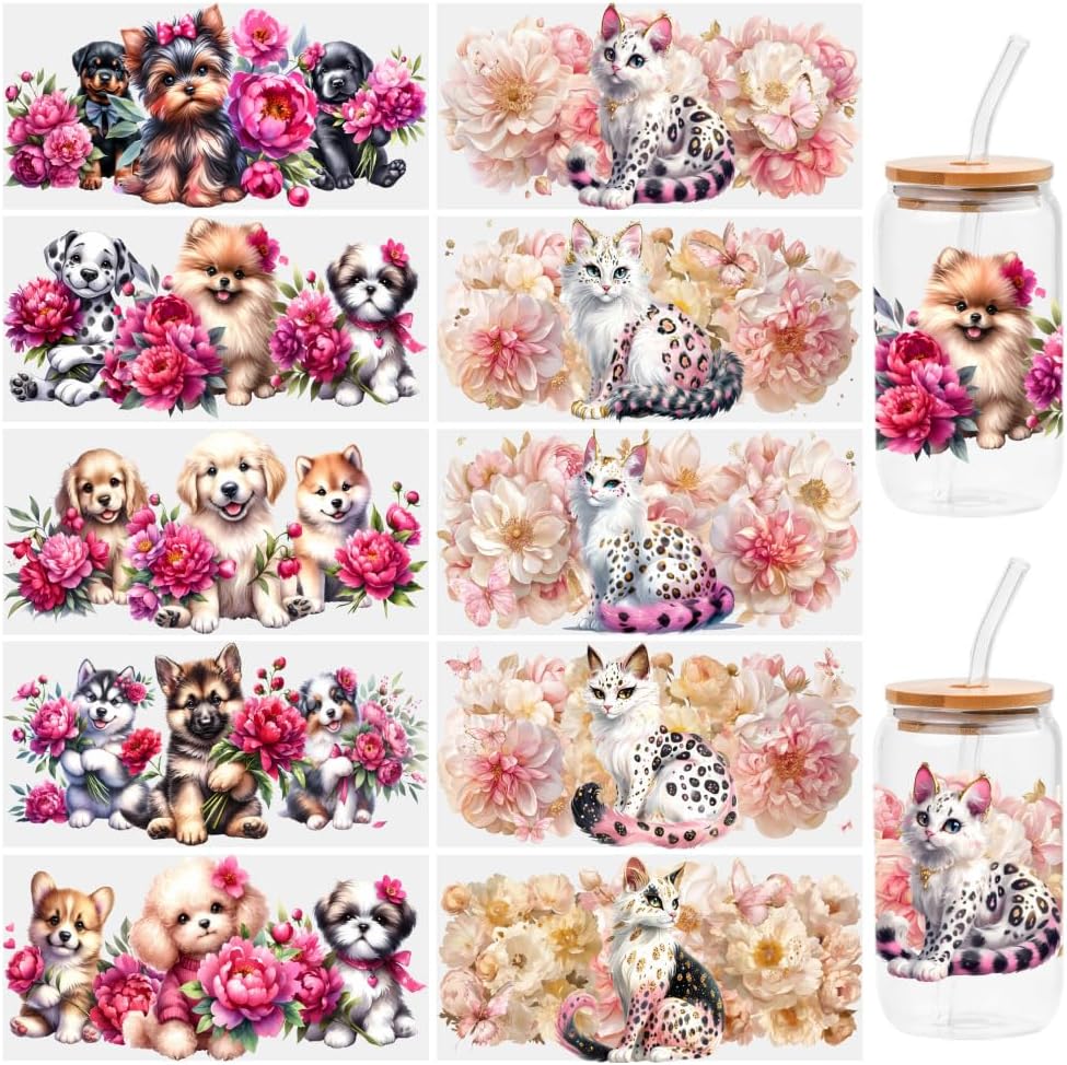 Dogs and Cat-10Pcs