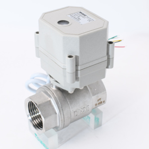 0-5V Proportional <strong>Control</strong> <strong>Valve</strong> 4-20mA 1&quot; DN25 Stainless Steel Modulating Motor Ball <strong>Valve</strong> - Product Image 1