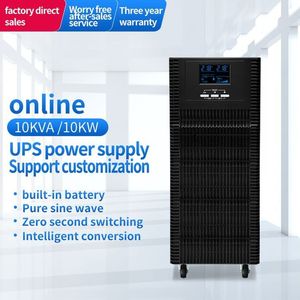 Regulador de voltaje industrial 3c10k de alto rendimiento 10KVA9KW Precisión UPS Computadora 50Hz Tres energía ininterrumpida de respaldo - Product Image 6