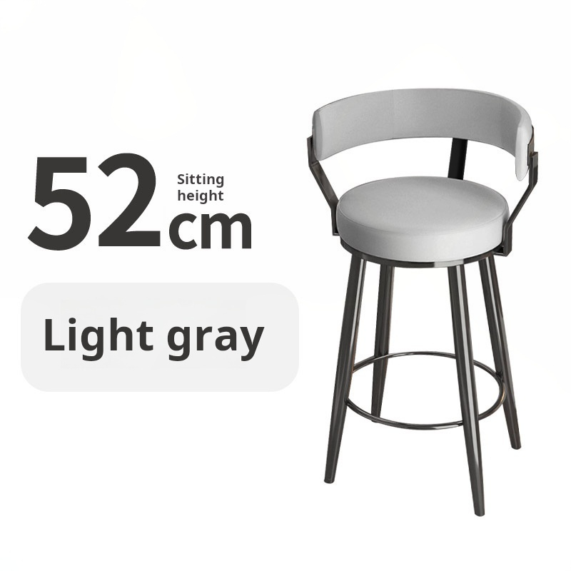 Hauteur assise 52 haute qualité Gris