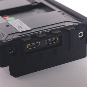 适用于Lilliput A7S 7英寸，用于HDMI输入和循环输出DLSR视频4k摄像机-带IPS液晶面板内置扬声器的顶部监视器全新