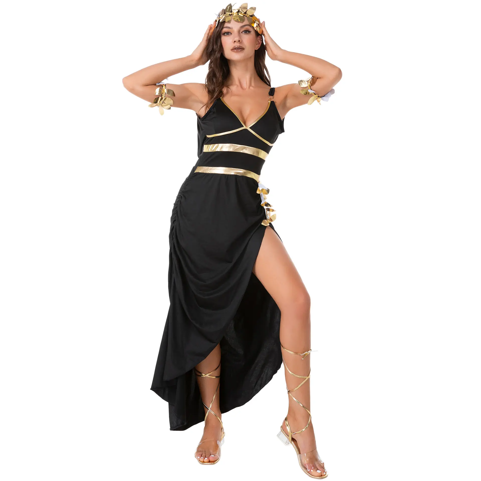 Vestido de Halloween de princesa egipcia, diosa egipcia, reina