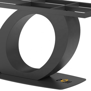 Tùy Chỉnh Bàn Ăn Kim Loại Chân Khung Ngắn Chéo Dây Bàn Chân Các Không Thấm Nước Mỏng Kim Loại Mộc Mạc Bàn Đồ Nội Thất Chân Bán - Product Image 5