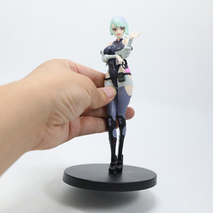 Cyberpunk 2077 Edgerunners Anime figürü süper Hacker kenar Walker Lucy Action Figure koleksiyon modeli oyuncak bebekler - Product Image 1