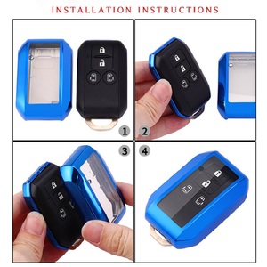 Di alta Qualità TPU Smart Chiave A Distanza di FOB Keyless Car Key Caso Della Copertura per Suzuki JIMNY Swift Nuovo Wagon R MH35S MH55S - Product Image 6