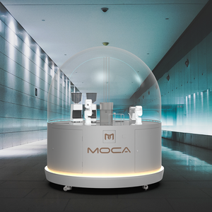 Commercial 24 Hours Ice and Hot Smart Vending Machine Robot Arm Coffee Barista Robot Kiosk - Product Image 4